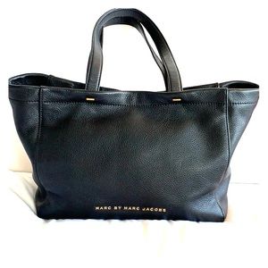 Marc by Marc Jacobs black shoulder bag.